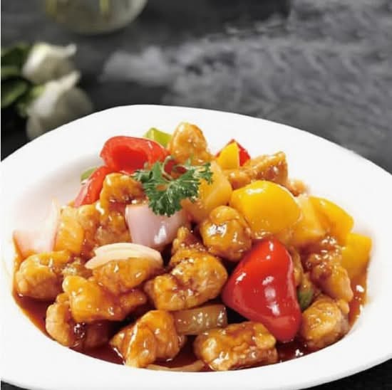 Pineapple Sweet & Sour Pork 菠萝咕噜肉